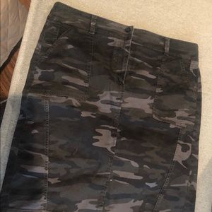 Camo Skirt from LOFT